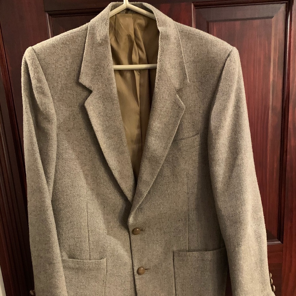 Men’s blazer jacket with elbow patches